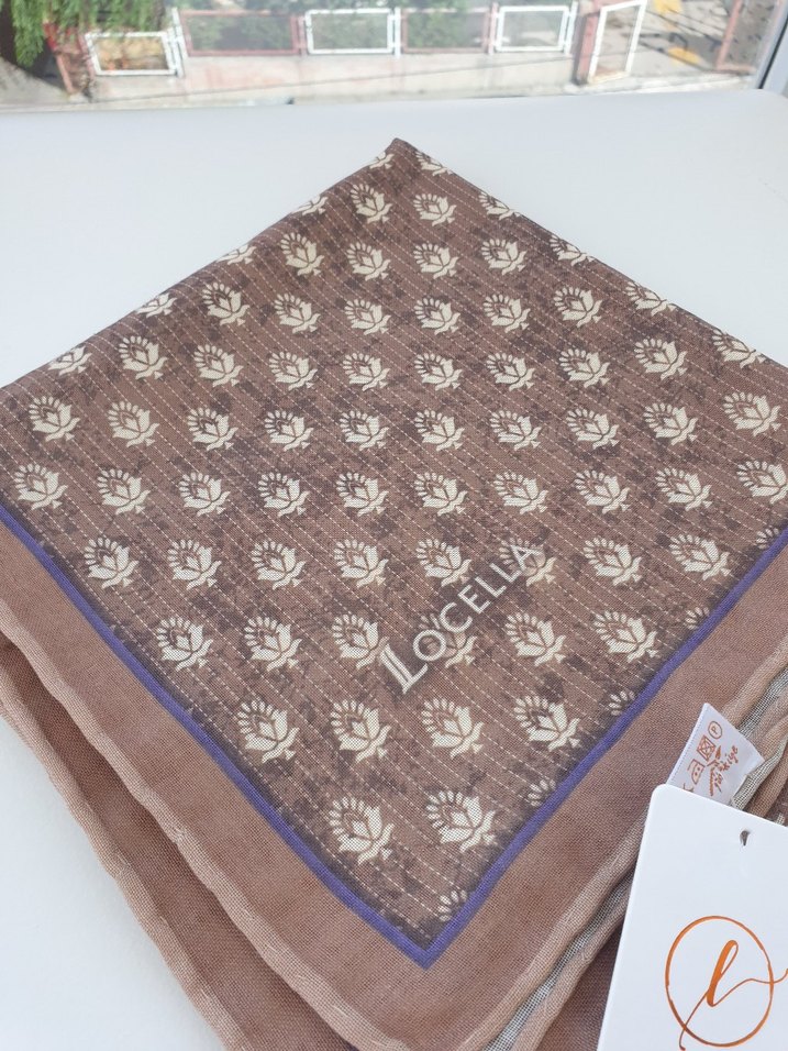 Dantel Detaylı Bej Bohem Kadın Fular - Görsel 3