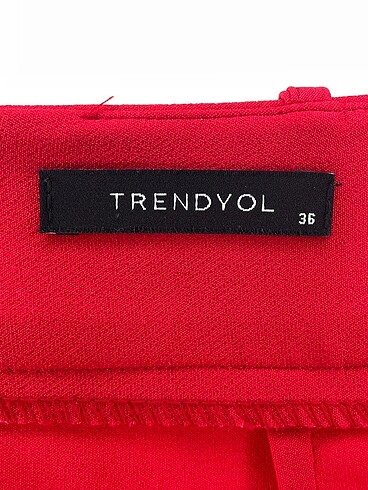 36 Beden kırmızı Renk Trendyol & Milla Mini Etek %70 İndirimli.