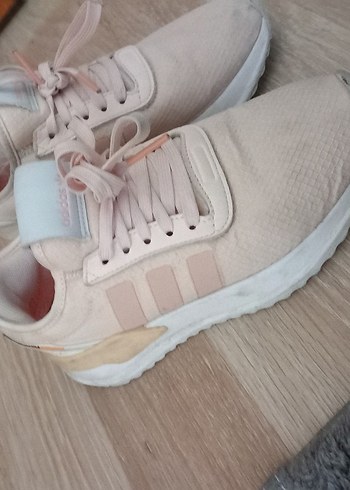 Adidas pembe spor ayakkabı - Görsel 2