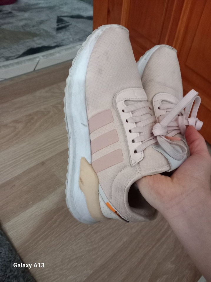 Adidas pembe spor ayakkabı - Görsel 4