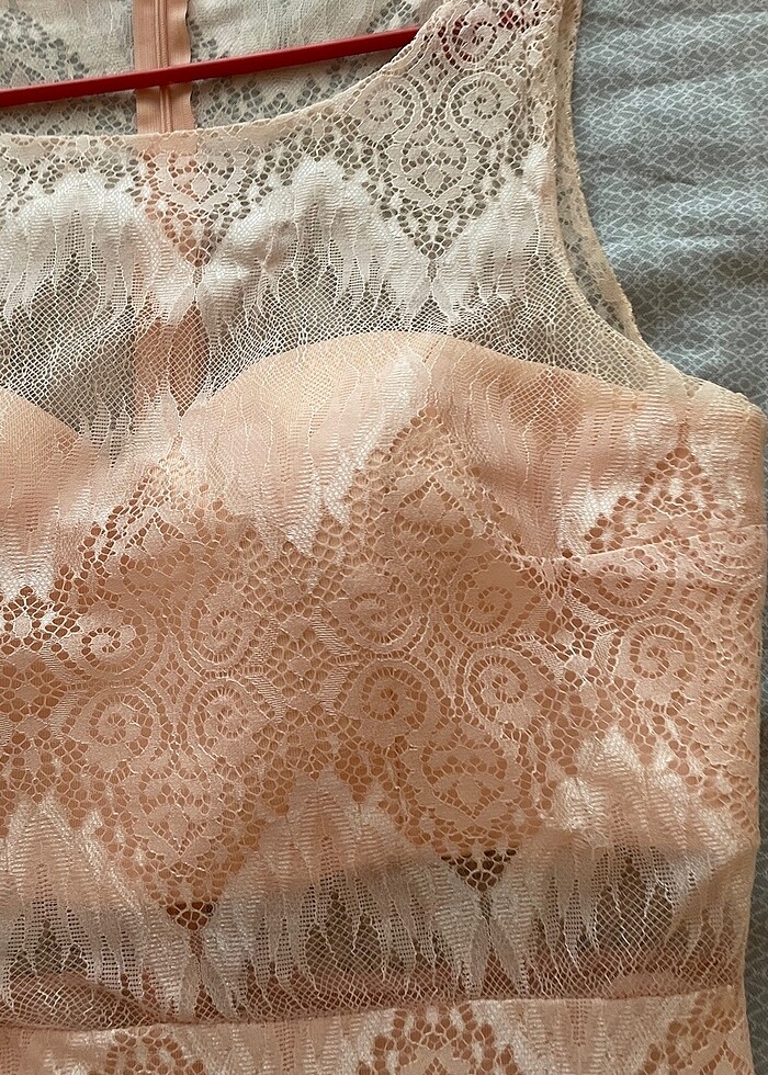 Pembe elbise - Görsel 2