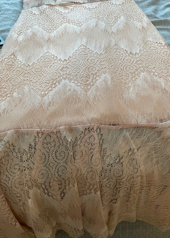 Pembe elbise - Görsel 4