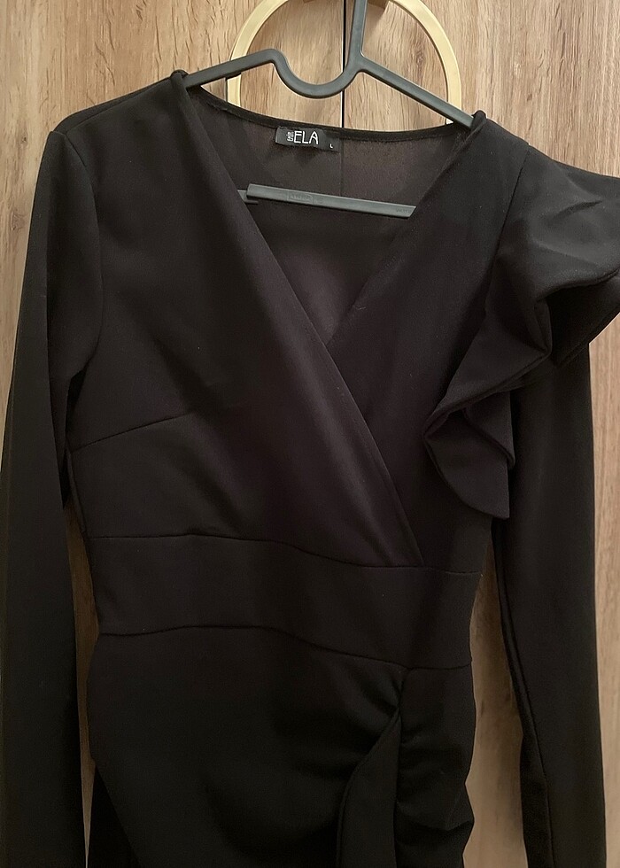 Siyah elbise - Görsel 2