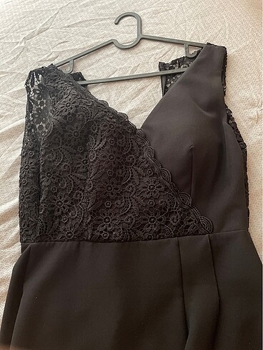 Siyah kalem elbise - Görsel 8