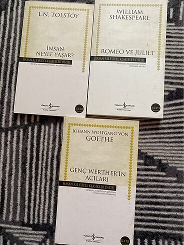 genç wertherin acıları , romeo ve juliet , insan neyle yaşar