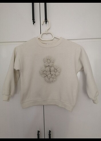 Zara kız çocuk sweatshirt 