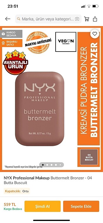 BUTTERMELT 04 bronzer