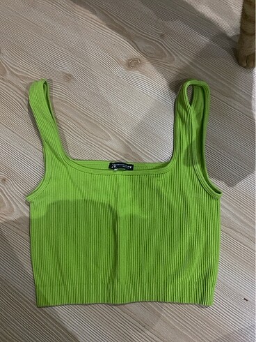 Zara askılı crop