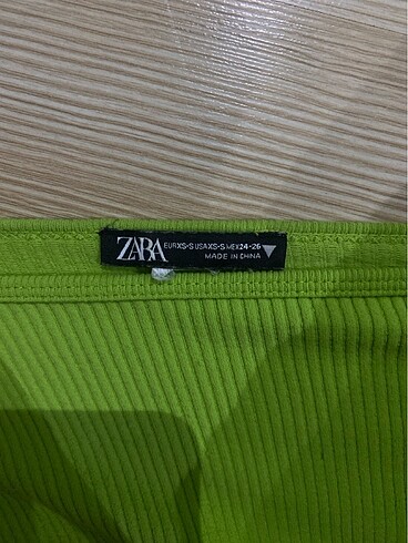 Zara Zara askılı crop