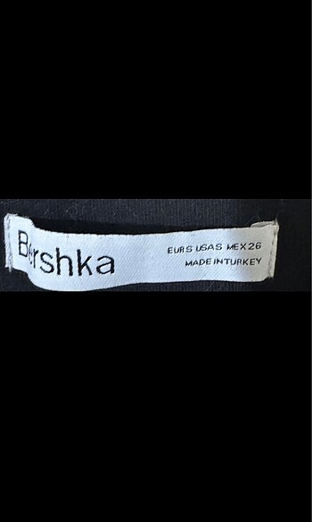 Bershka Bershika yırtmaçlı etek