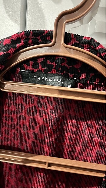 38 Beden çeşitli Renk Leoparlı tunik