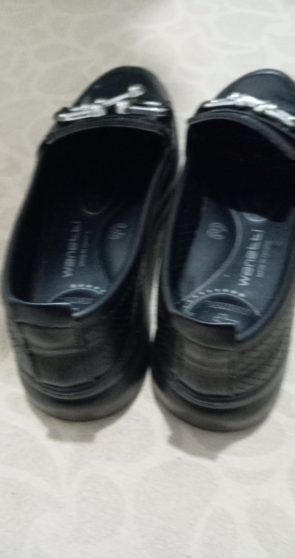 Siyah Parlak Tokalı Platform Topuklu Goth Loafer - Görsel 3