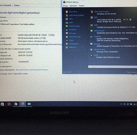 Samsung Samsung Laptop 4gb Ram Windows