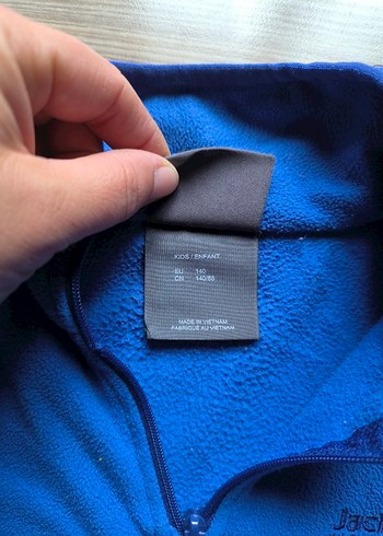 Erkek Lacivert Fermuarlı Polar Sweatshirt - Görsel 4