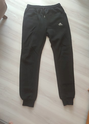 Siyah Adidas Erkek Eşofman Altı