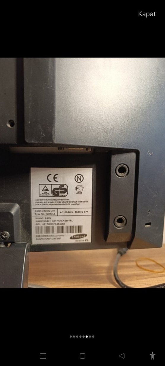 Bej Renkli Monitör - Görsel 4