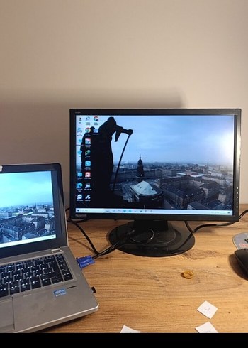 Siyah İnce Çerçeveli Monitör - Görsel 7