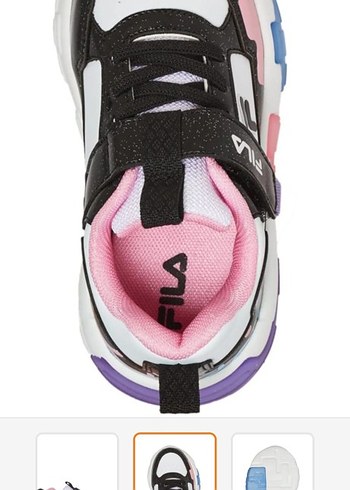 FİLA Kızlar için Çok Renkli Pastel Spor Ayakkabı - Görsel 2