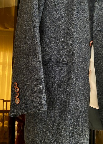 Lacivert erkek ceket - Görsel 2