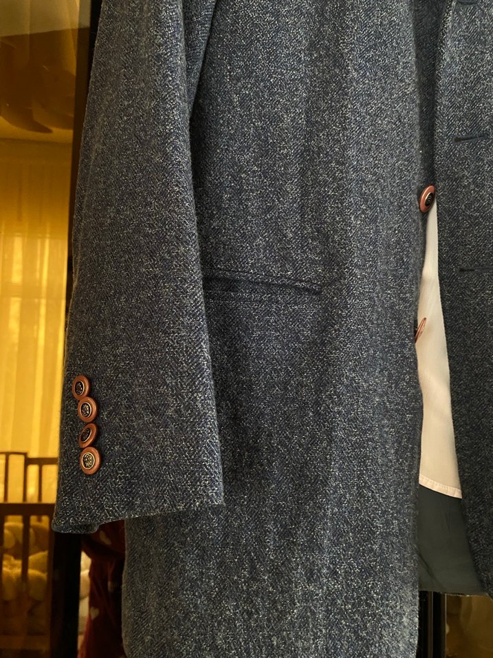 Lacivert erkek ceket - Görsel 2