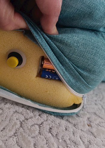 Masaj yapan titreşimli bebek yatağı - Görsel 3