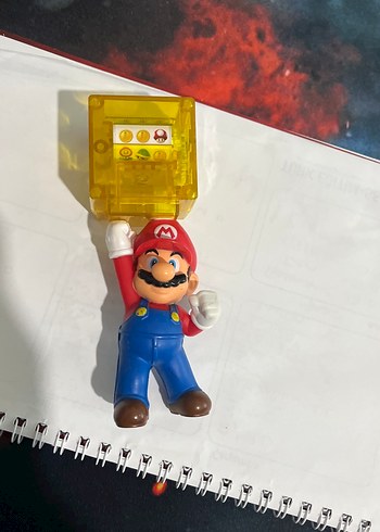 Renkli Mario Aksiyon Figürü