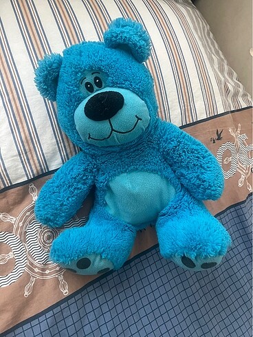 Beden Mavi Peluş ayı