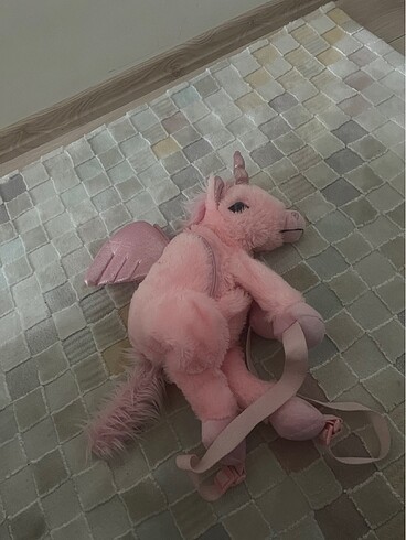 Peluş unicorn çanta