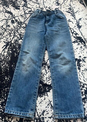 Erkek Çocuk kot Bol Kesim Denim Pantolon