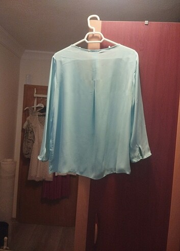 Bershka Bershka m bluz bebek mavisi
