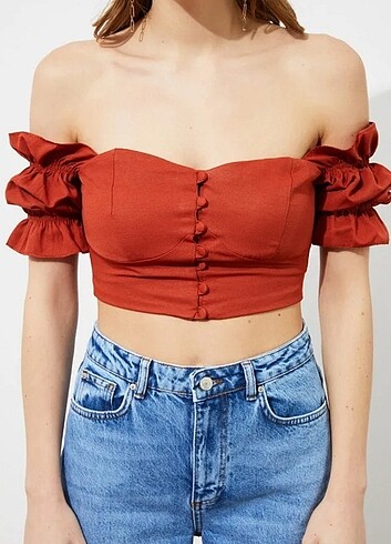CROP BLUZ