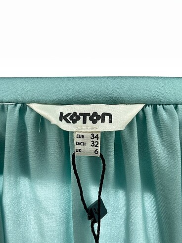 38 Beden mavi Renk Koton Bluz %70 İndirimli.