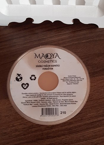 Madya Cosmetics Super Color Fondöten - Görsel 3