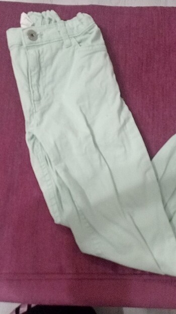 Defacto kız çocuk su yeşili pantolon