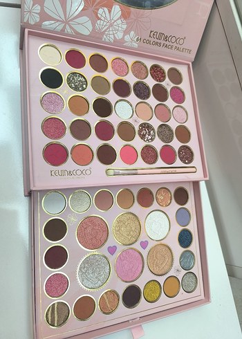 Kevın&Coco Pembe Tonlarda Göz Farı Paleti