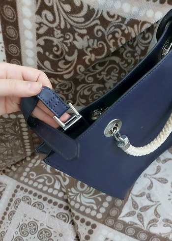 Beden zara deri kol çantası üniversite çantası