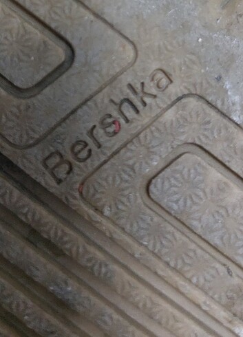 38 Beden Bershka kalın taban spor ayakkabı