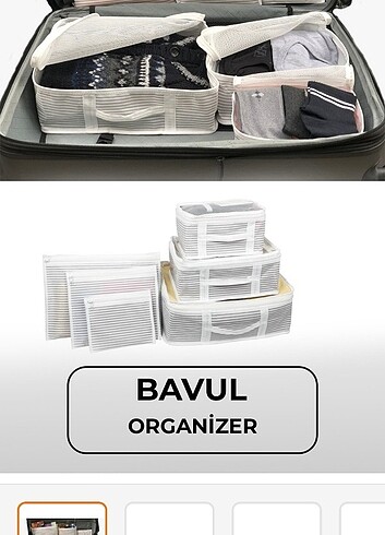 Bavul organizer