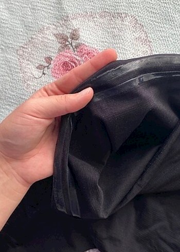 Siyah Elastik Hamile ve Zayıflama taytı - Görsel 2