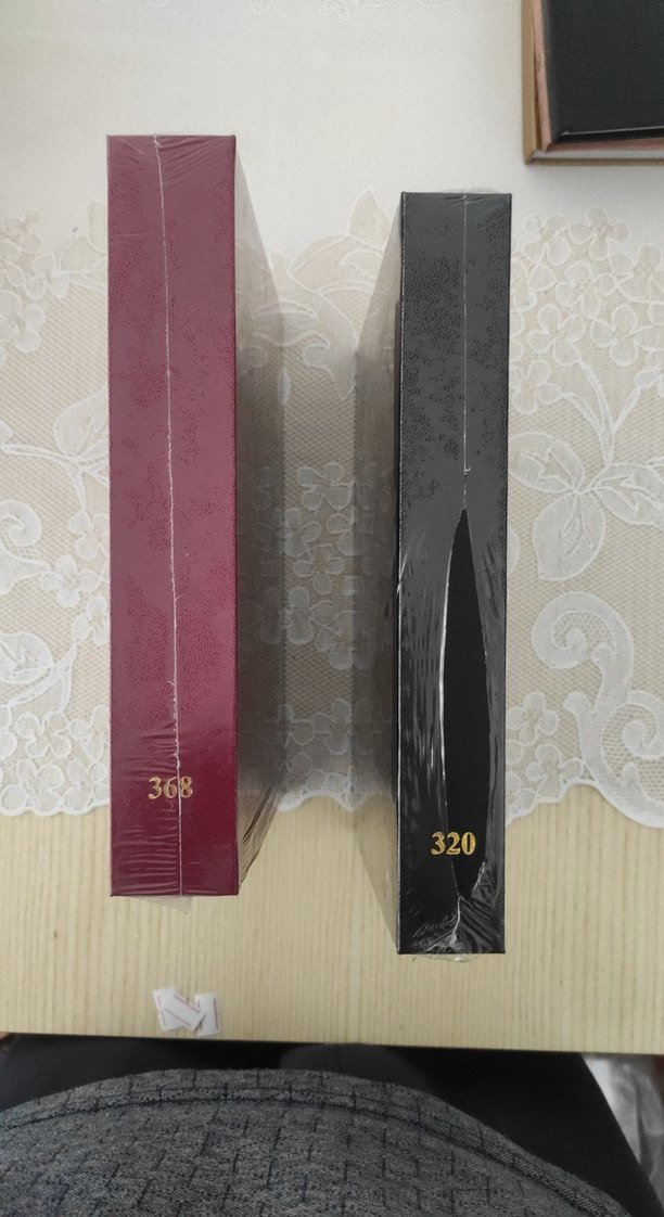 Kasa Defteri - Bordo ve Siyah Set - Görsel 2