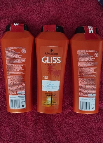 Schwarzkopf Gliss Sun Protect Şampuan 