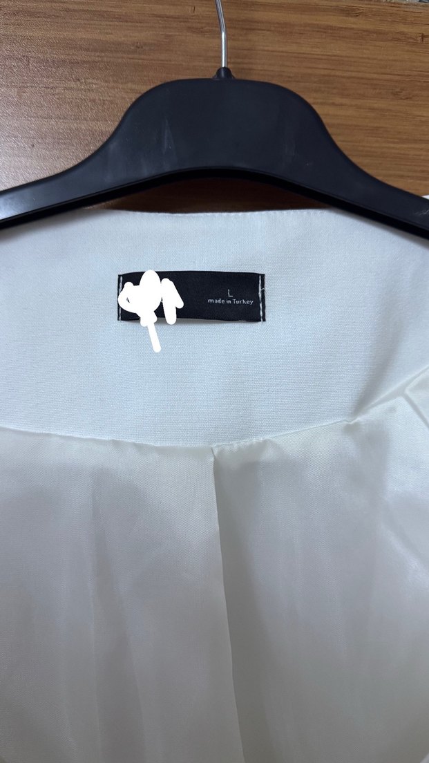 Düğmeli Beyaz Keten Mini Kadın Gömlek - Görsel 4