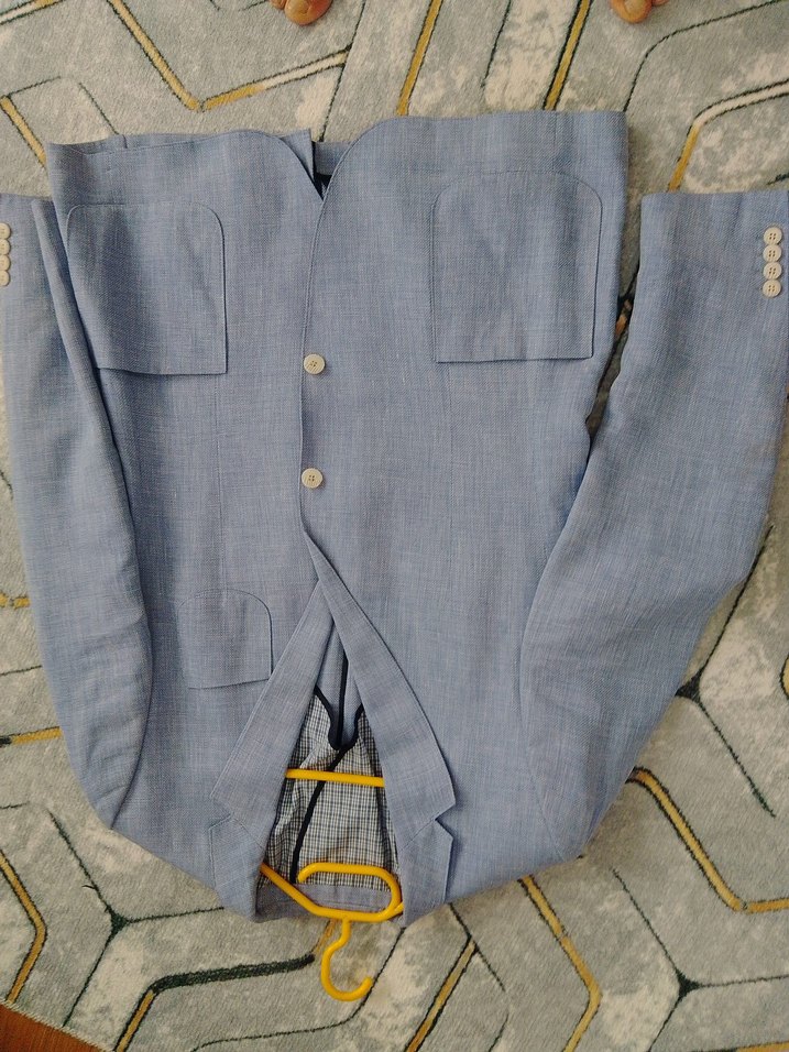 mavi Erkek ceket
, Düğmeli, Regular Fit - Görsel 3