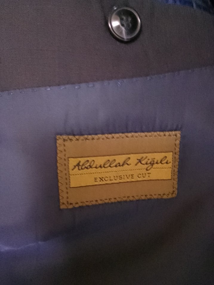 Lacivert Erkek Klasik Kesim Takım Elbise Ceketi - Görsel 3