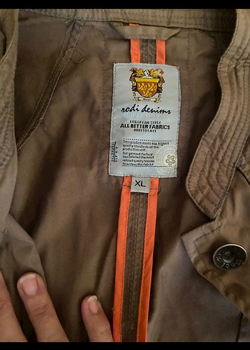 Düğmeli Kahverengi Kadın ceket - Görsel 2