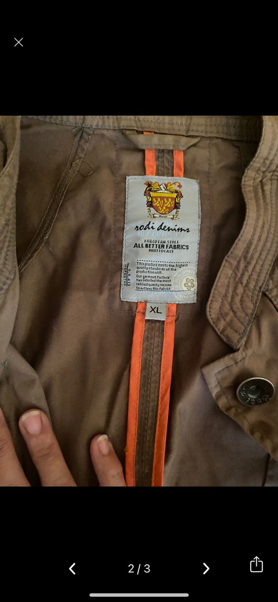 Düğmeli Kahverengi Kadın ceket - Görsel 3