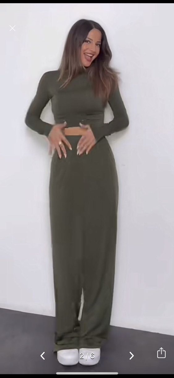 Kadın Uzun Kollu Yüksek Yaka takım - Görsel 2