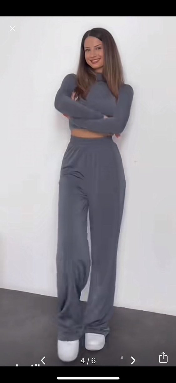 Kadın Uzun Kollu Yüksek Yaka takım - Görsel 4