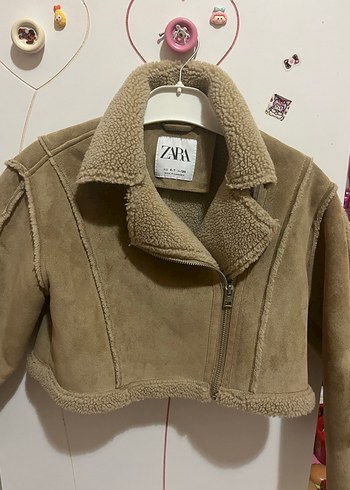 Zara kürklü biker ceket orijinal - Görsel 6