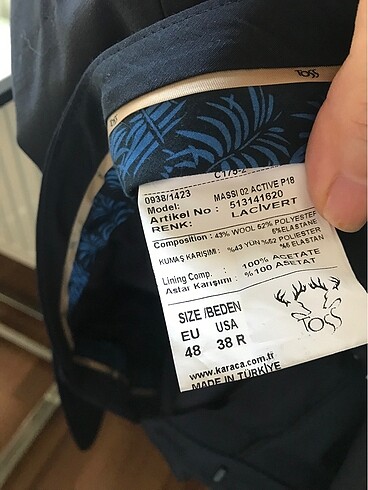 Karaca erkek var akım elbise - Görsel 7